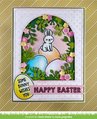Lawn fawn Stamps - Eggstraordinary Easter Add-On
