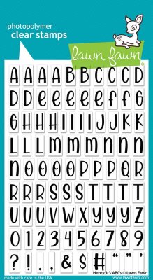 Lawn Fawn Stamps - Henry Jr´s ABCs
