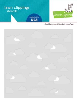Lawn Fawn Stencils - Cloud Background
