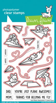 Lawn Fawn Dies - Just Plane Awesome