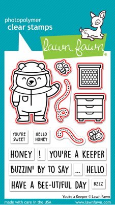 Lawn Fawn Dies - You are a keeper 