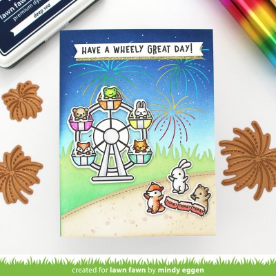 Lawn Fawn Hot Foil Plates - Fireworks