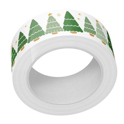 Lawn Fawn Washi Tape - Christmas tree lot foiled 