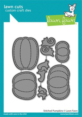Lawn Fawn Dies - Stitched pumpkins