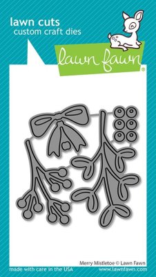Lawn Fawn Dies - Merry Mistletoe