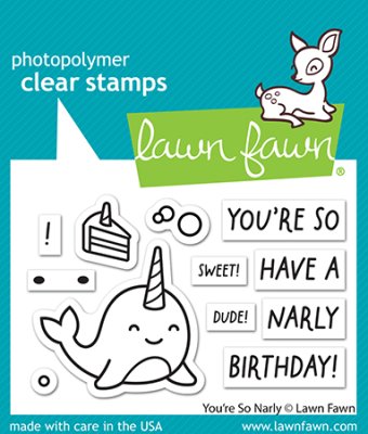 Lawn Fawn Stamps - You are so Narly