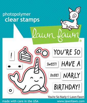 Lawn Fawn Dies - You are so Narly