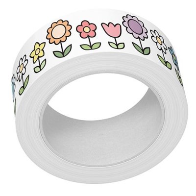 Lawn Fawn washi tape - Flower garden