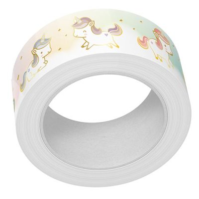 Lawn Fawn Foiled washi tape - Unicorn party 