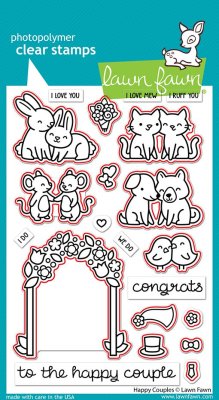 Lawn Fawn Dies - Happy couples 