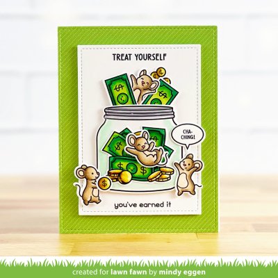 Lawn Fawn Stamp - How you bean? money add-on