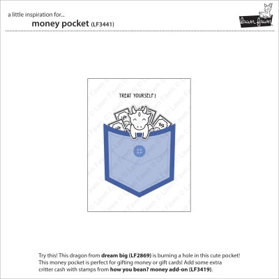 Lawn Fawn Dies - Money Pocket