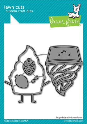 Lawn Fawn Dies - Froyo Friend