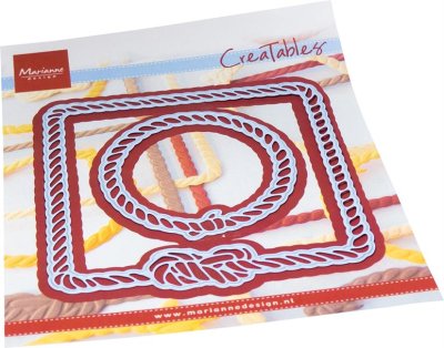 Marianne Design dies - Rope Frames Square & Circle