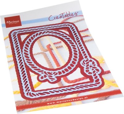 Marianne Design dies - Rope Frames Rectangle & Oval