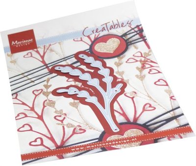 Marianne Design Dies - Sweet heart sprig