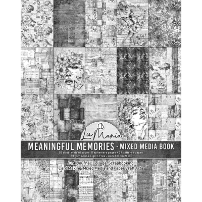 Mixed Media A4 book - Meaningful Memories
