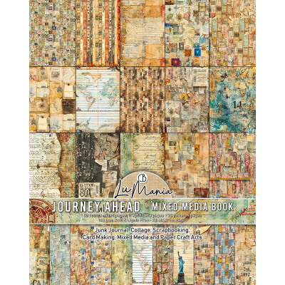 Mixed Media A4 book Journey Ahead