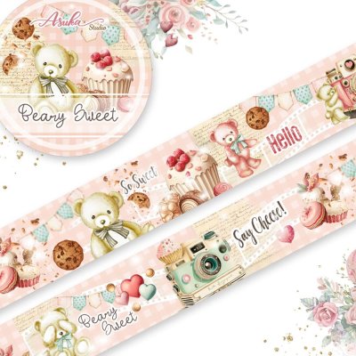 Asuka Studio Washi Tape - Beary Sweet 