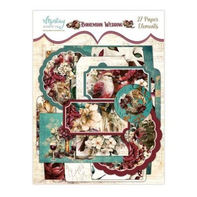 Mintay Papers Die Cut Elements - Bohemian Wedding