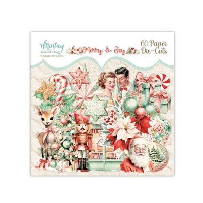 Mintay Papers Die Cuts - Merry & Joy
