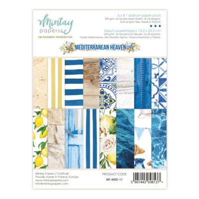 Mintay Papers 6x8 Cutting Book - Mediterranean Heaven