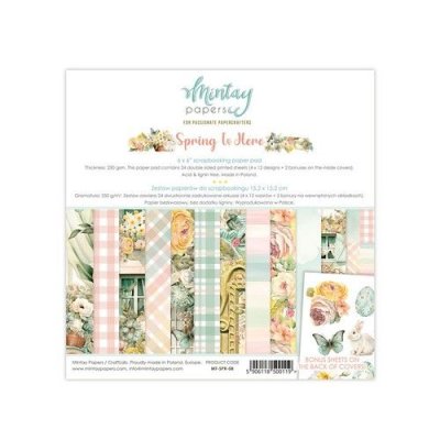 Mintay Papers 6x6 Paper Pad - Spring Is Here