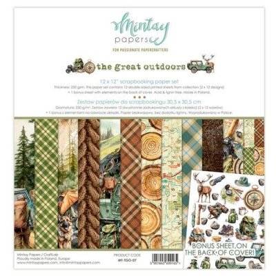 Mintay Papers 6x6 Paper Set - The Great Outdoor 