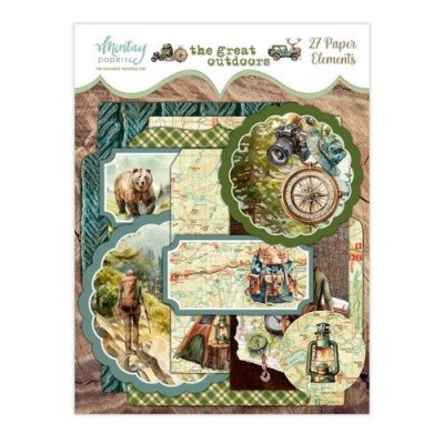 Mintay Papers Die Cuts Elements - The Great Outdoor 