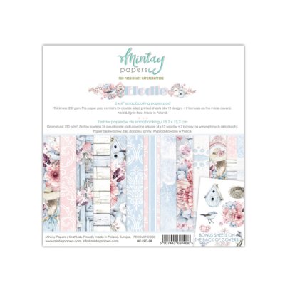Mintay Papers 6x6 Paper set - Elodie