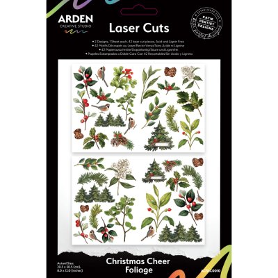 Arden Creative Foliage Laser Cuts - Christmas Cheer