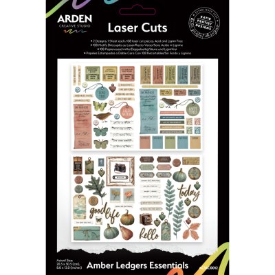 Arden Creative Essentials Laser Cuts - Amber Ledgers