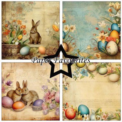 Paper Favourites 6x6 Paper Set - Vintage Easter 