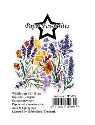 Paper Favourites Die-Cuts - Wildflowers 