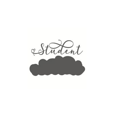 Reprint Dies - Student med skugga