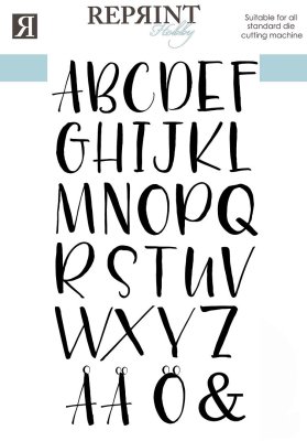 Reprint Dies - Alfabet
