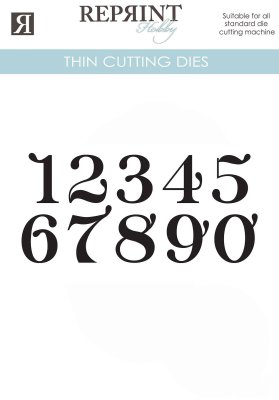 Reprint Dies - Siffror 