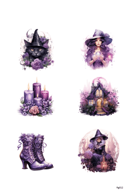 Klippark Lila Halloween 