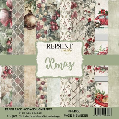 Reprint 8x8 Paperpack - X-mas