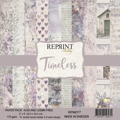 Reprint 8x8 Paper Pack - Timeless Collection 