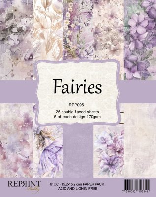 Reprint 6x6 Paper Pack - Fairies