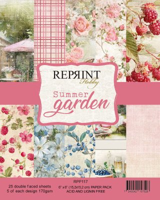 Reprint 6x6 Paper Pack - Summer Garden