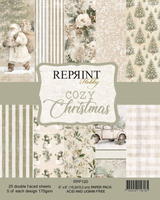 Reprint 6x6 Paper Pack - Cozy Christmas