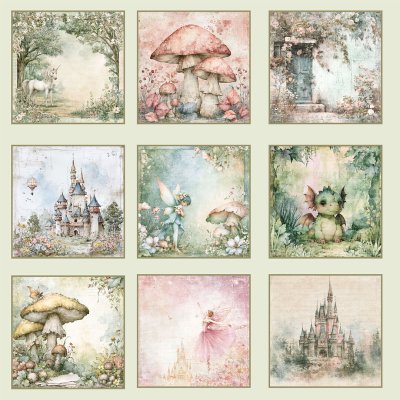 Reprints 6x6 Paperpack - Hidden Magic Collection