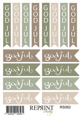 Reprint Stickers - Cozy Christmas