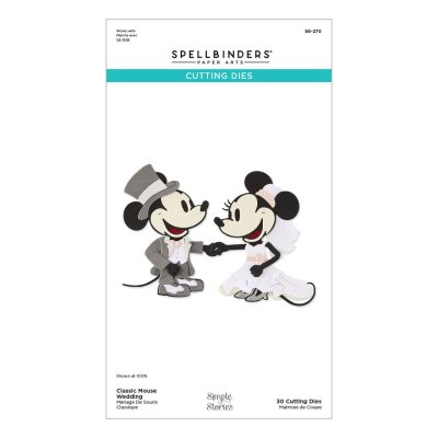 Spellbinders Dies From Say Cheese Classic Mouse - Wedding