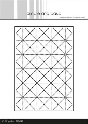 Simple And Basic Dies - Diagonal Stripes A6