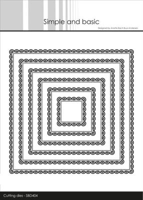 Simple and Basic Dies - Lace Edge Square