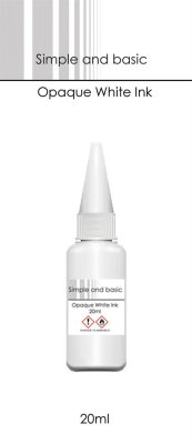 Simple and Basic Opaque White Ink 