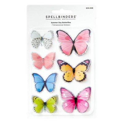 Spellbinders Butterflies Stickers - Summer Day